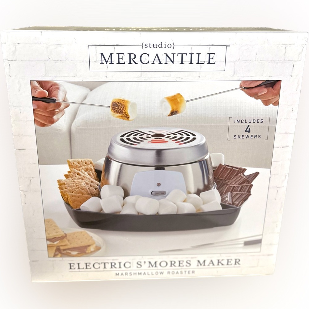 SMORE SMORES STUDIO MERCANTILE ELECTRIC S’MORES MAKER INDOOR MARSHMALLOW HERSHEY